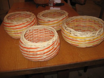 Pletení košíčků 2014